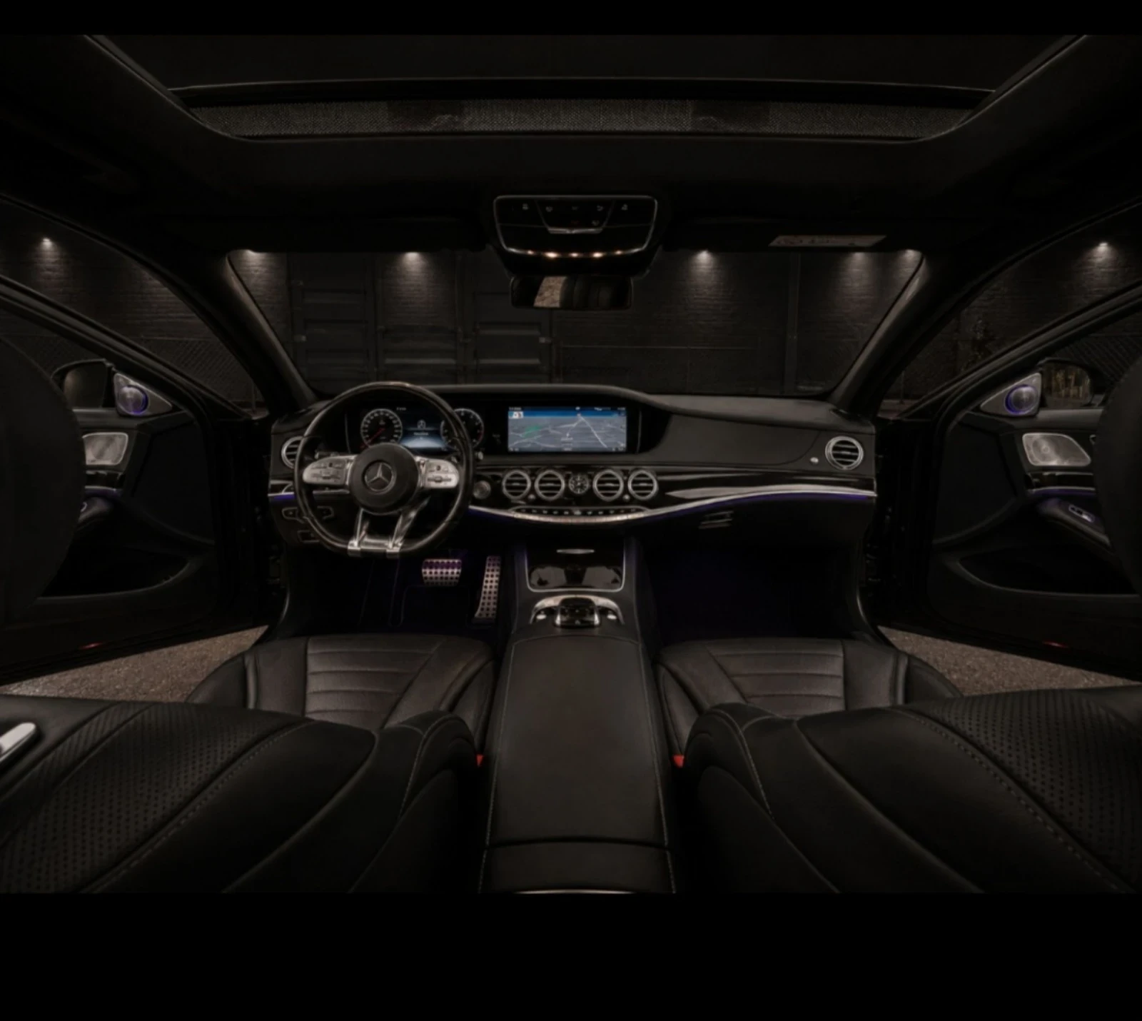 Mercedes-Benz S 400 ОЧАКВАН ВНОС Mercedes S400d LongAMGBURMESTER360, снимка 10 - Автомобили и джипове - 54710153