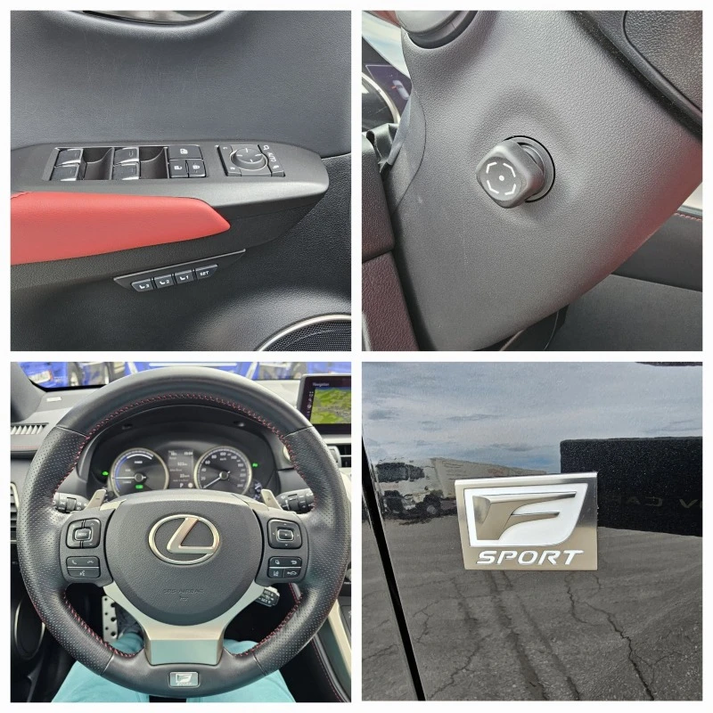 Lexus NX 300h  ! F-Sport ! Hybrid ! 67000км ! Гаранция !, снимка 12 - Автомобили и джипове - 45540090