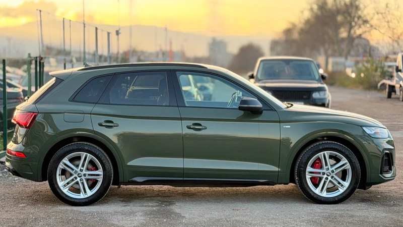 Audi Q5 40TDI= QUATTRO= S-LINE= DISTRICT GREEN METALIC= , снимка 4 - Автомобили и джипове - 52695549