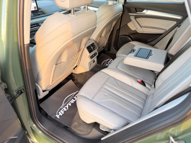 Audi Q5 40TDI= QUATTRO= S-LINE= DISTRICT GREEN METALIC= , снимка 14 - Автомобили и джипове - 52695549