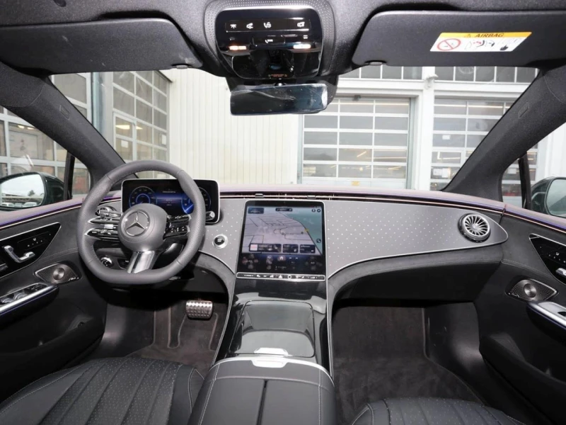 Mercedes-Benz EQE 350/AMG/4MATIC/BURM/NIGHT/360/HEAD UP/, снимка 9 - Автомобили и джипове - 53044883