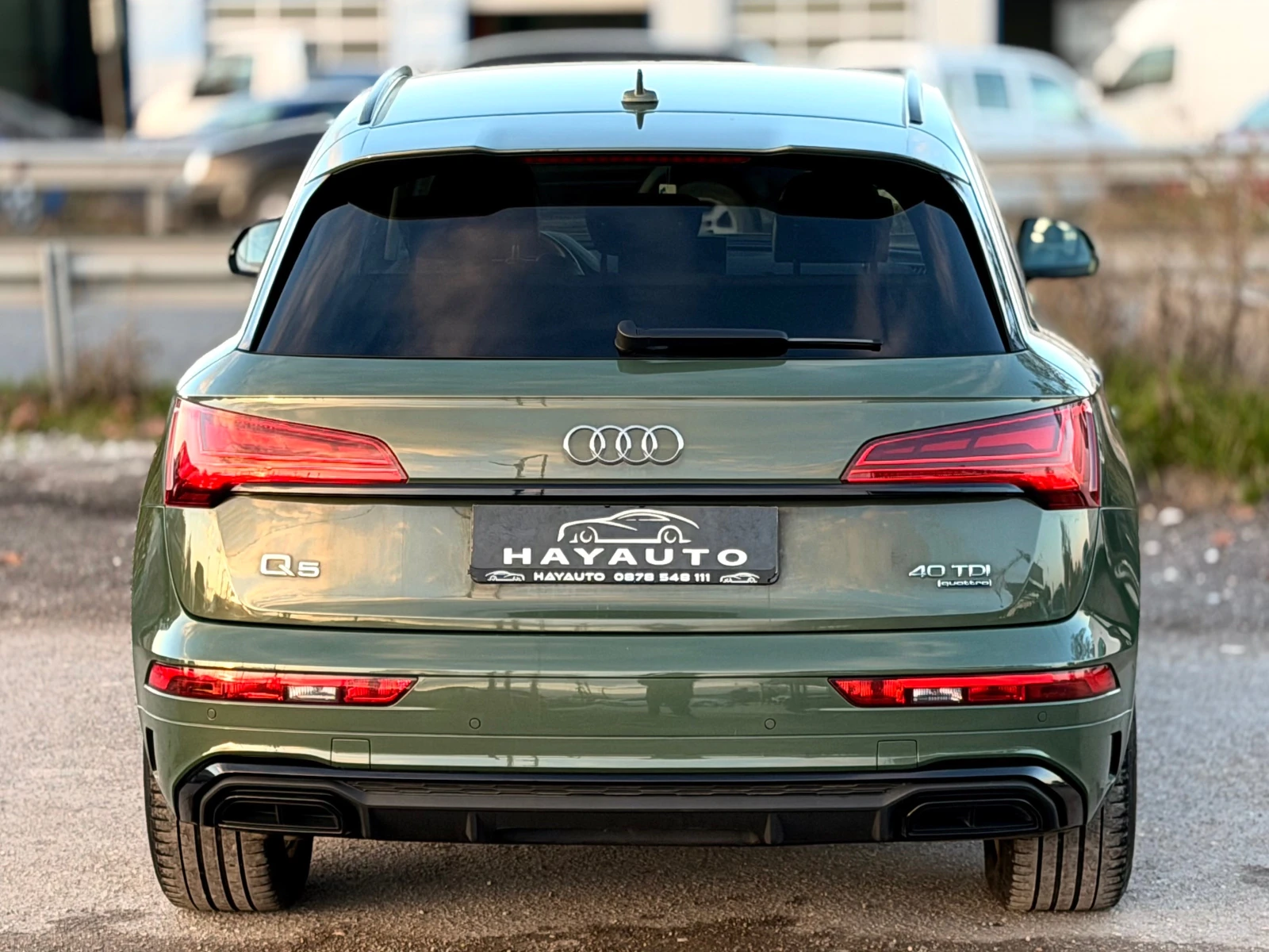 Audi Q5 40TDI= QUATTRO= S-LINE= DISTRICT GREEN METALIC=  | Mobile.bg   6