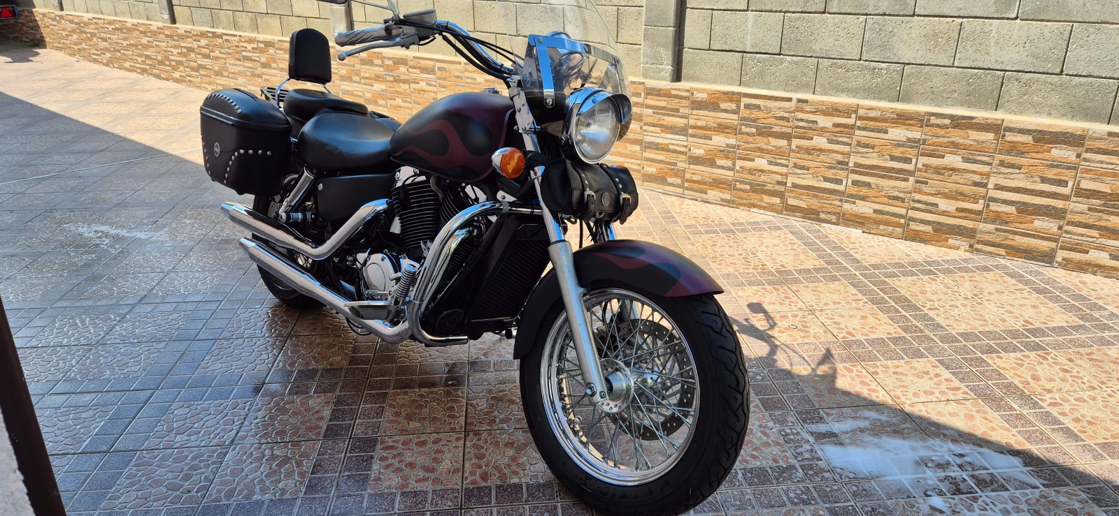 Honda Shadow, снимка 6 - Мотоциклети и мототехника - 54442358