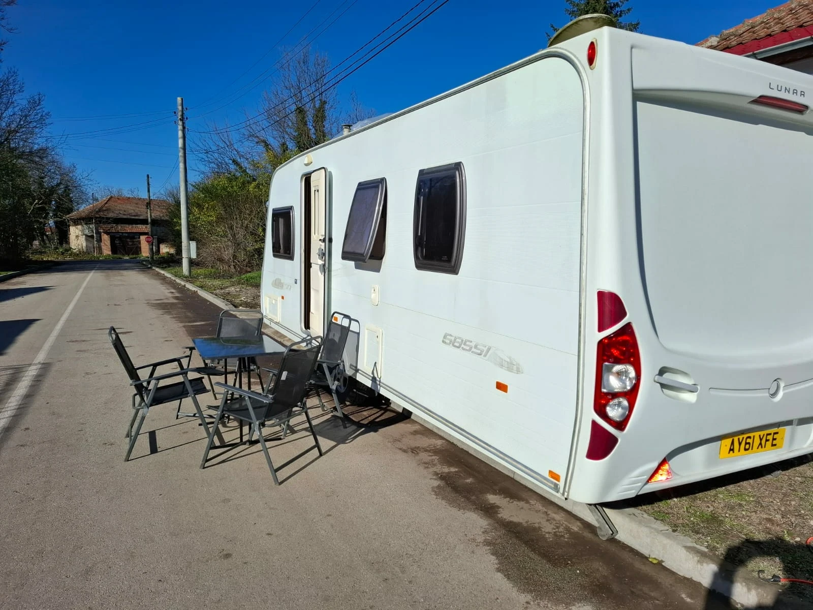 Каравана Други Lunar Lexon 585Sl КРАЛСКА СПАЛНЯ / Муувър, снимка 1