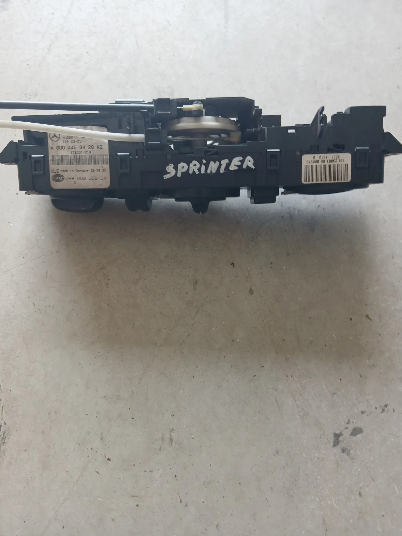 А000 446 34 28 KZ управление Парно Mercedes Sprinter , снимка 2 - Части - 54854083