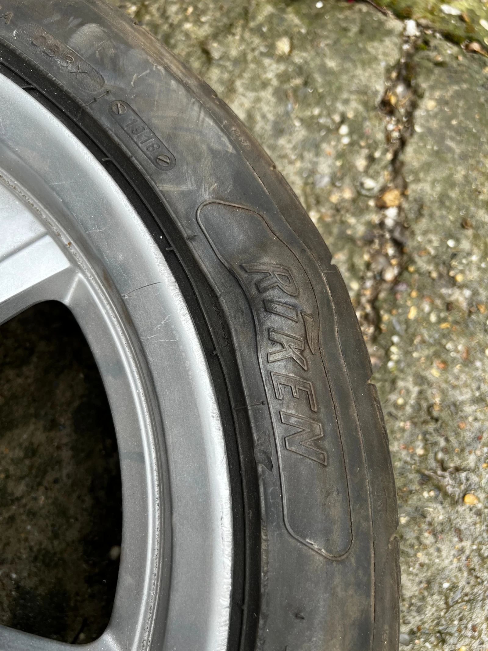 Гуми с джанти Riken 225/45R17, снимка 9 - Гуми и джанти - 55101499