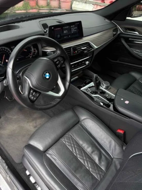 BMW 520 520d M Sport | 360| ПОДГРЕВ| ОБДУХВАНЕ| ПАНО, снимка 13