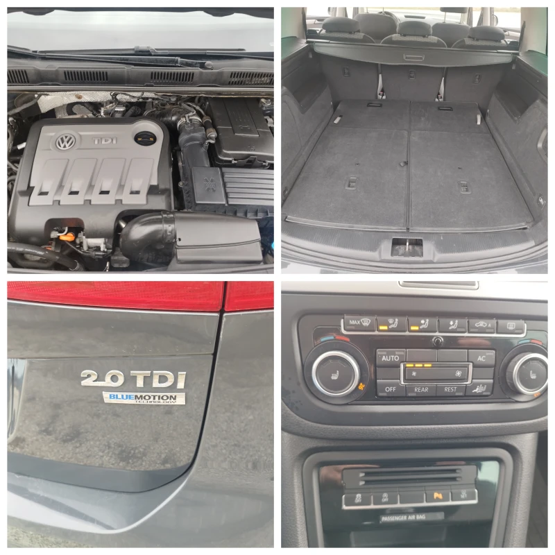 VW Sharan 2.0 Tdi 140  7 места, снимка 17 - Автомобили и джипове - 53483053