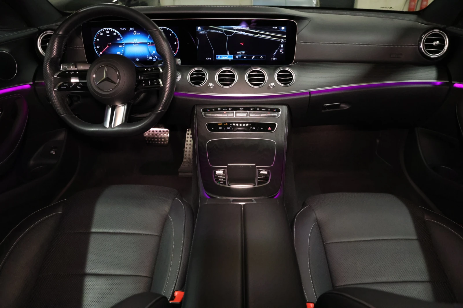 Mercedes-Benz E 400 d 4-MATIC AMG Paket Комфорт.Седалки Вентилация - изображение 9