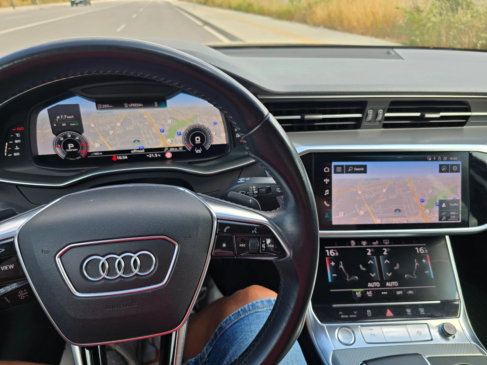Audi A6 2.0TDI 204k.s.Digital /Hibrid, снимка 9 - Автомобили и джипове - 54520561