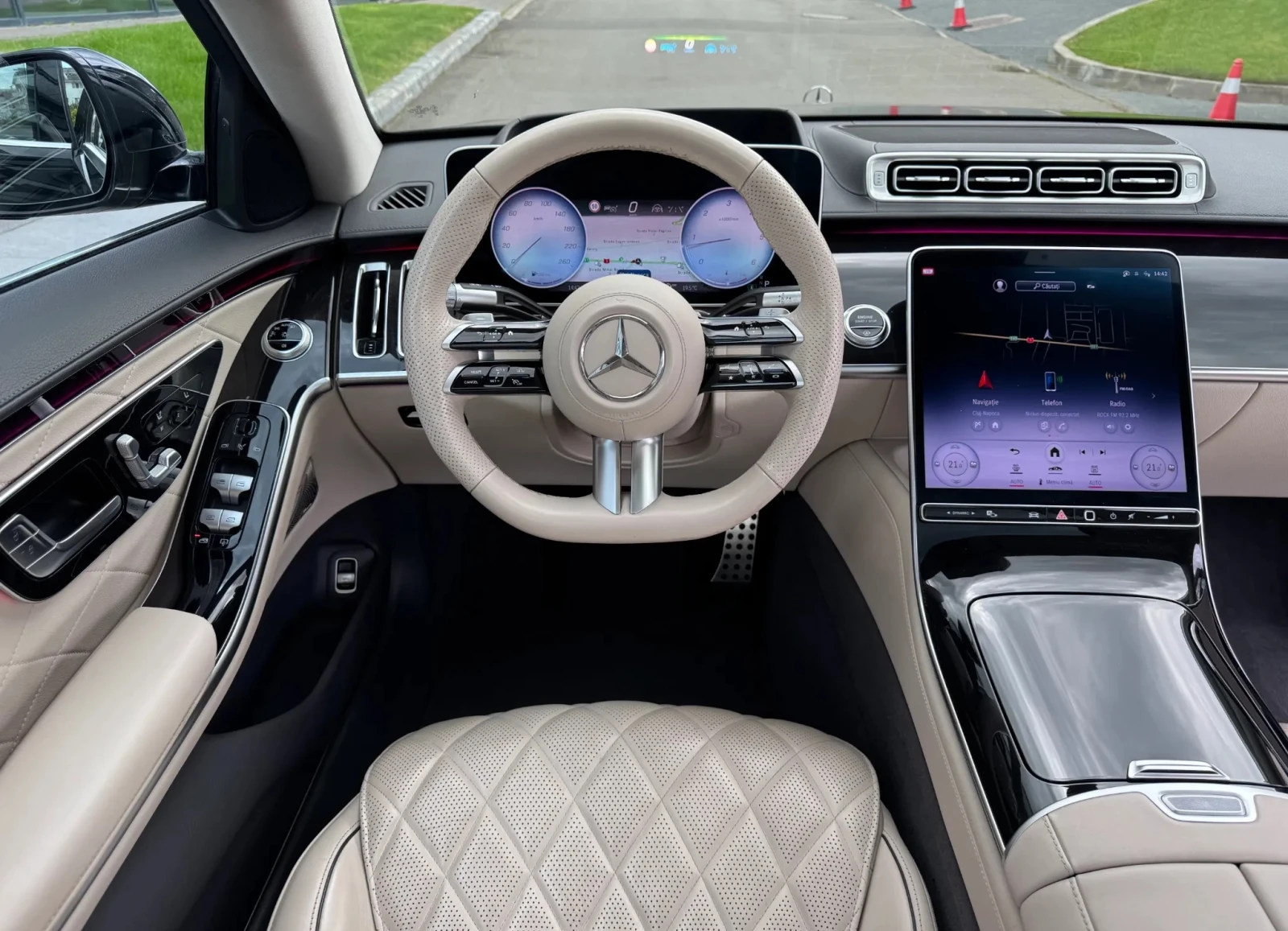 Mercedes-Benz S 400 d AMG-LINE 4MATIC LONG, снимка 6 - Автомобили и джипове - 55296106