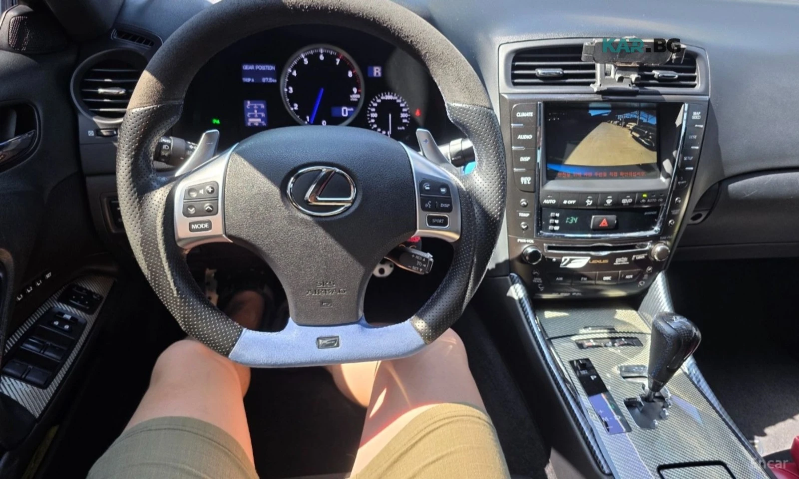 Lexus IS F 5.0* V8* CARBON* ALCANTARA* �������* �������*  | Mobile.bg � ����������� 7