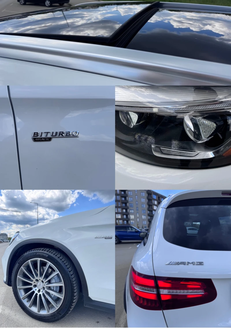 Mercedes-Benz GLC 43 AMG Polar White Night Pack 2018, снимка 10 - Автомобили и джипове - 52336394