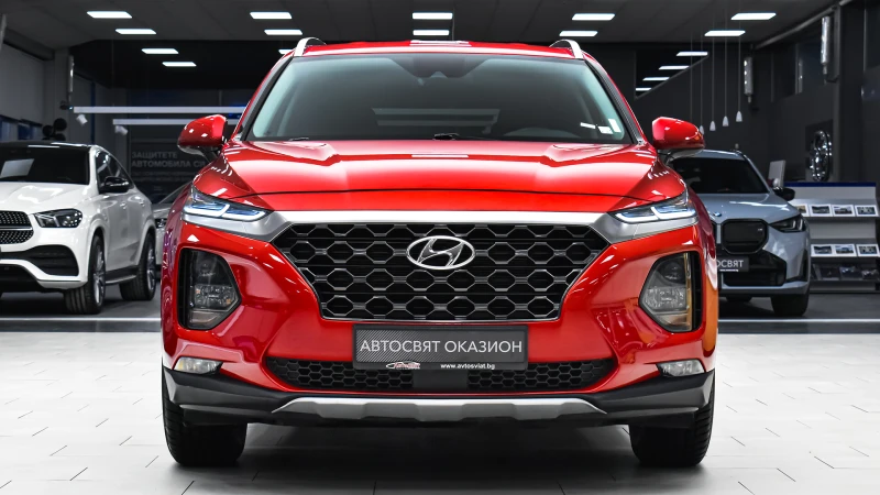 Hyundai Santa fe 2.4 GDI 4x4 Automatic, снимка 2 - Автомобили и джипове - 53593984