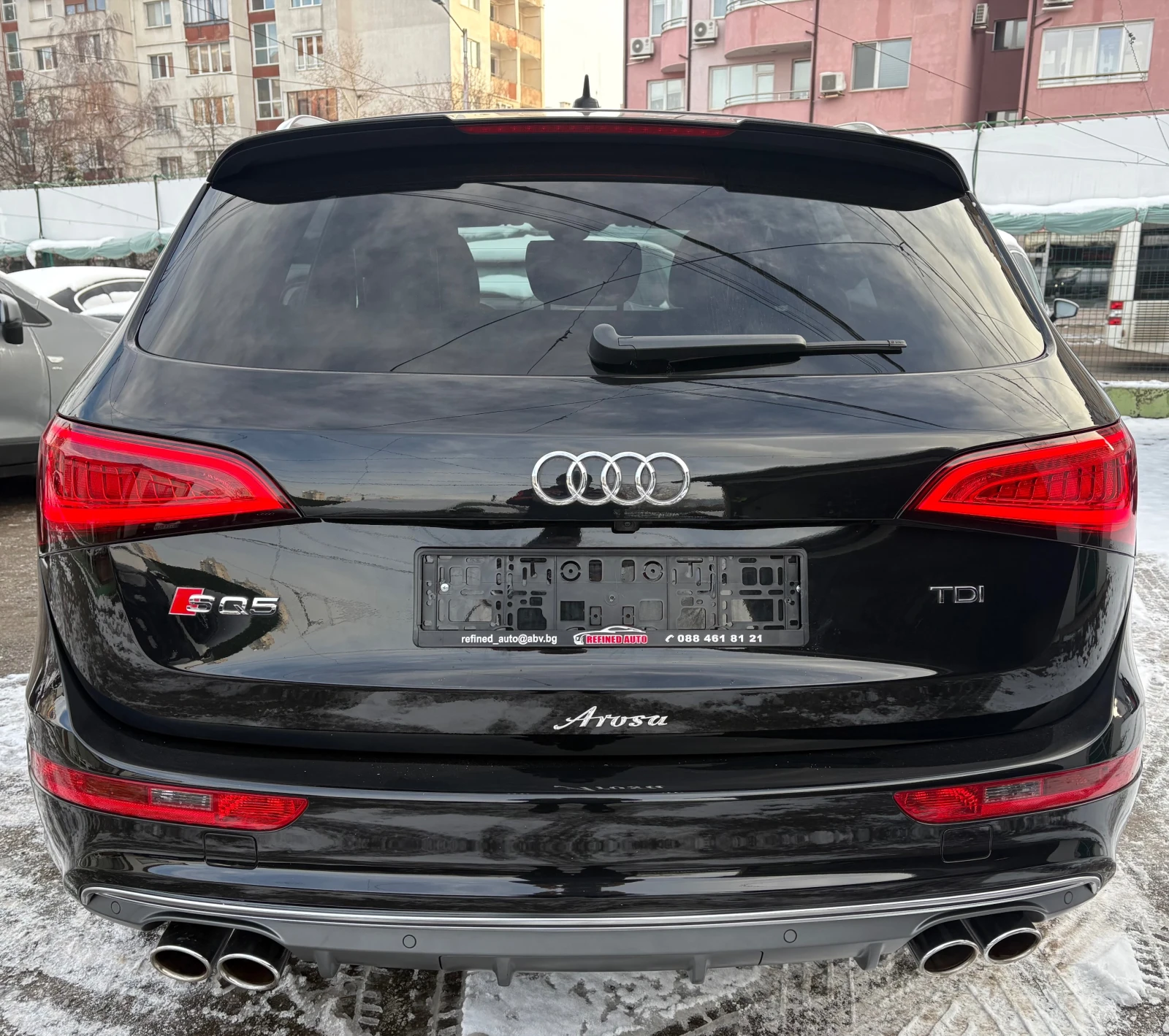 Audi SQ5 313HP= BANG & OLUFSEN= ПАНОРАМА= ПОДГРЕВ= ШВЕЙЦАРИ - изображение 4