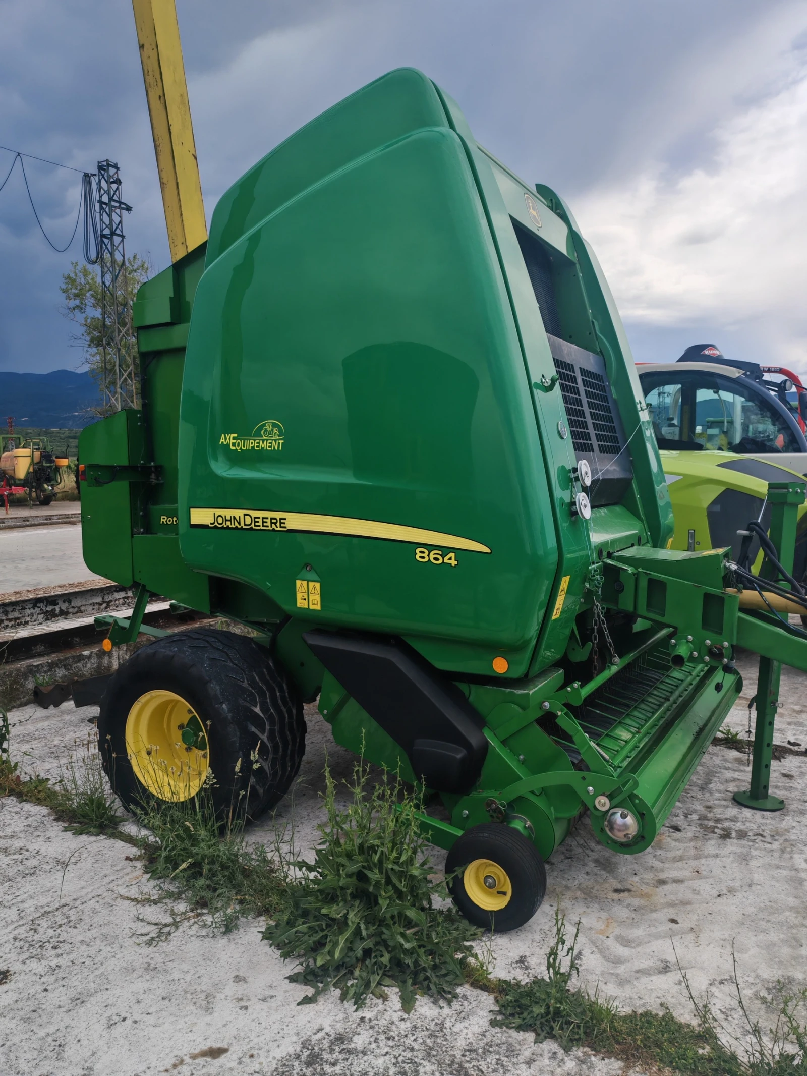 Балировачка John Deere 864 лизинг с първоначална вноска 20 %, снимка 4 - Селскостопанска техника - 54762475