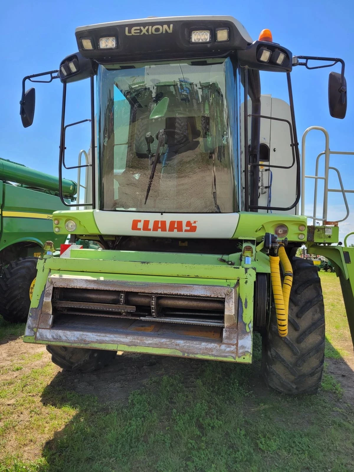 Комбайн Claas Lexion 550, снимка 4 - Селскостопанска техника - 55434059