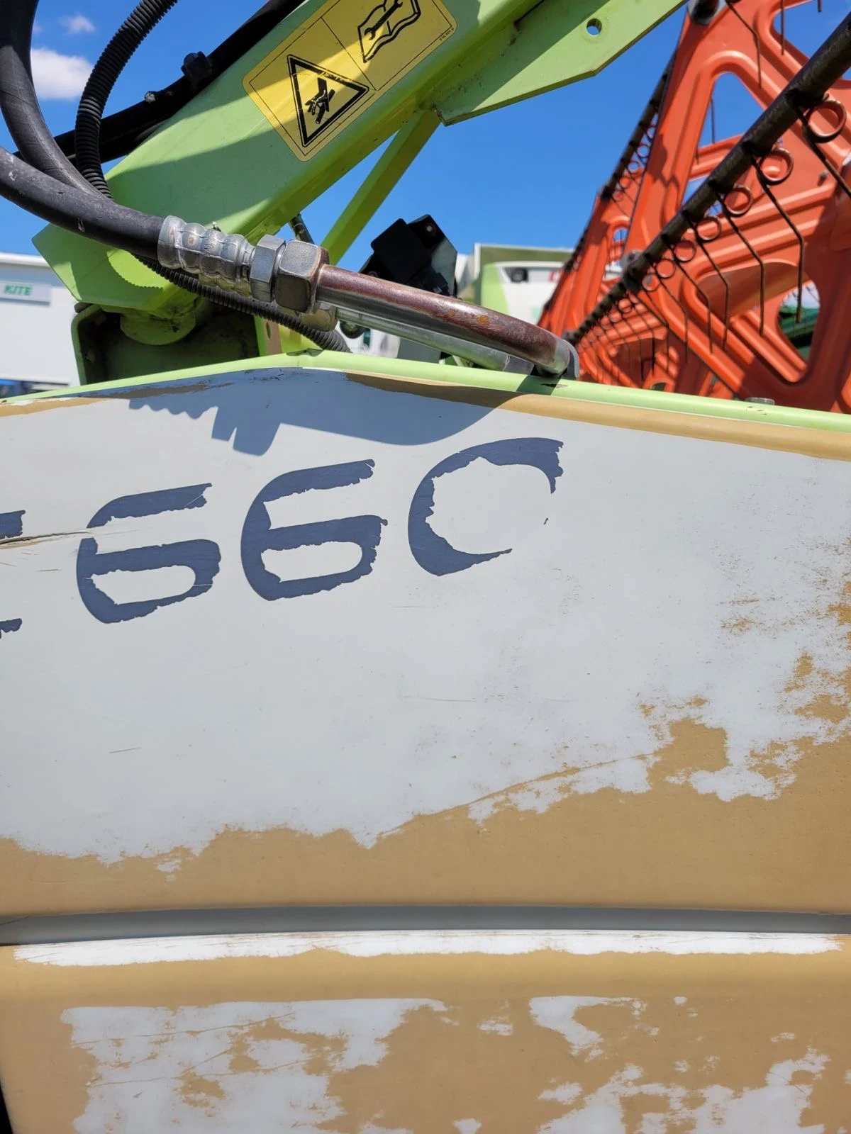 Комбайн Claas Lexion 550, снимка 9 - Селскостопанска техника - 55434059