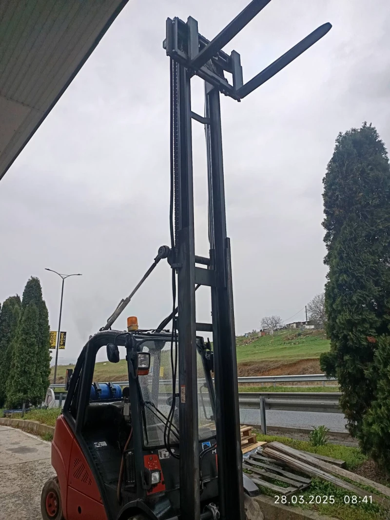 Мотокар Linde 5метра  3 тона, снимка 13 - Индустриална техника - 49673429