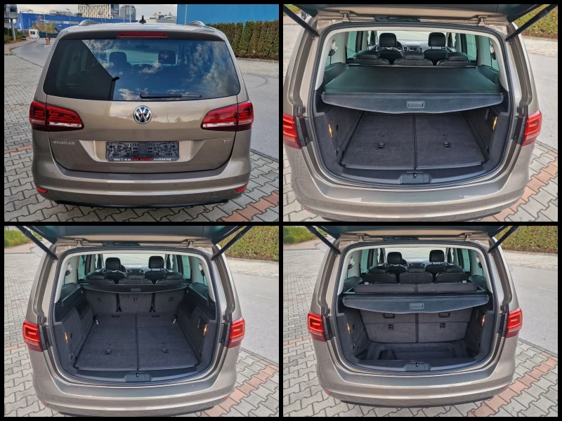 VW Sharan 7 места/БЕНЗИН/DSG - 6ck/HIGHLINE/* FACELIFT* , снимка 5 - Автомобили и джипове - 47788570