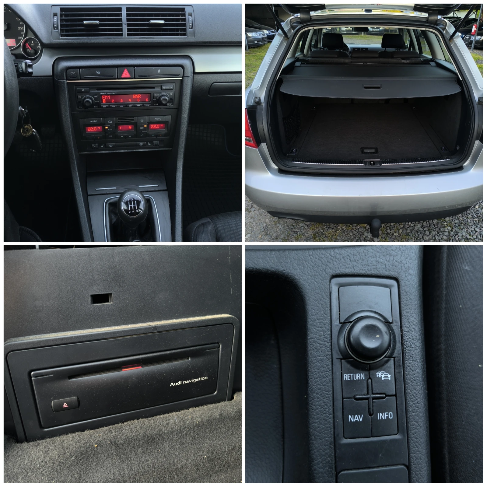 Audi A4 -1.9TDI-116кс-КЛИМАТРОНИК-НАВИГАЦИЯ-, снимка 17 - Автомобили и джипове - 54439875