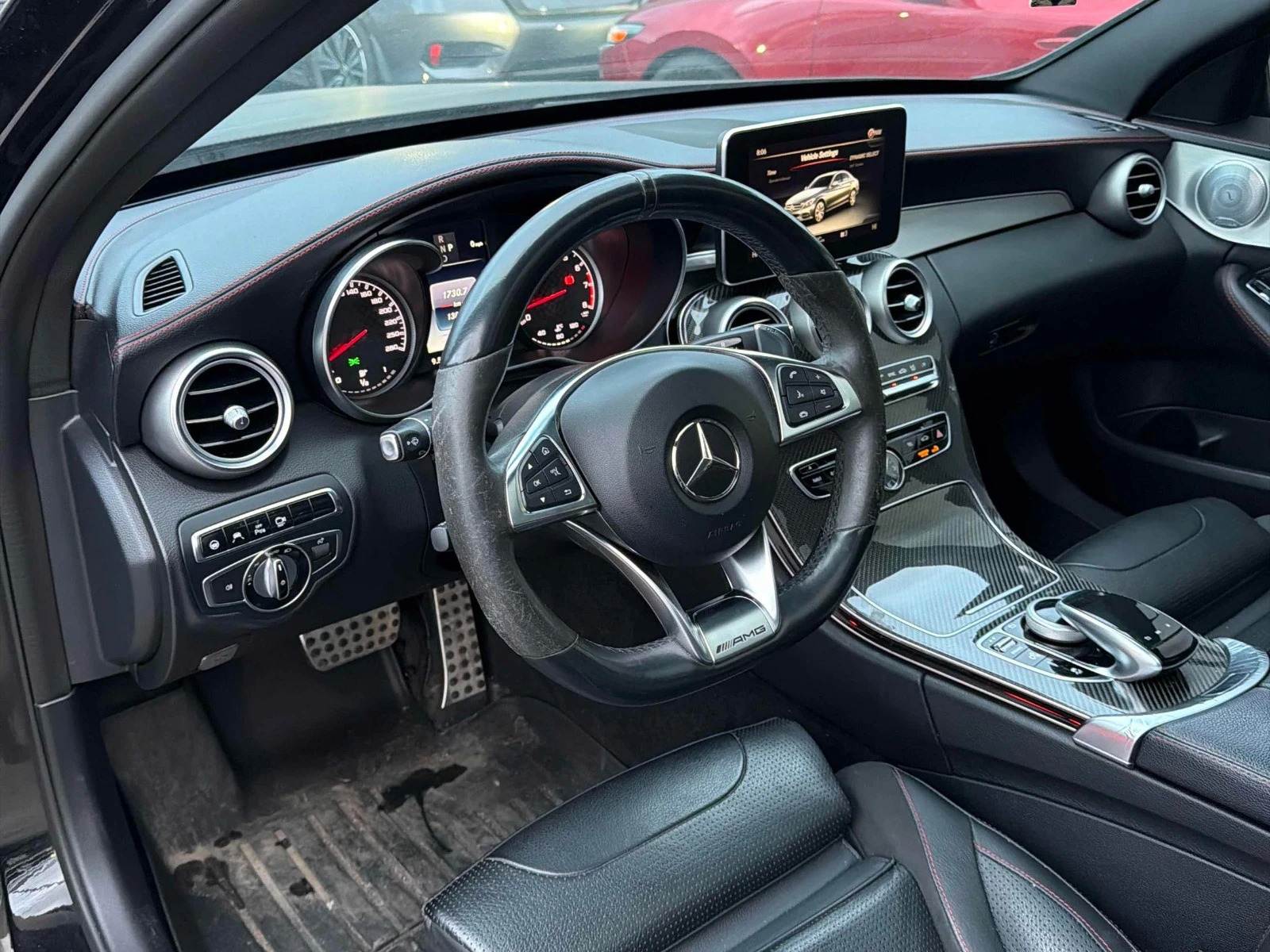 Mercedes-Benz C 43 AMG BURMESTER* PANO* СЛ.ЛЕНТИ* KEYLESS, снимка 12 - Автомобили и джипове - 54557998