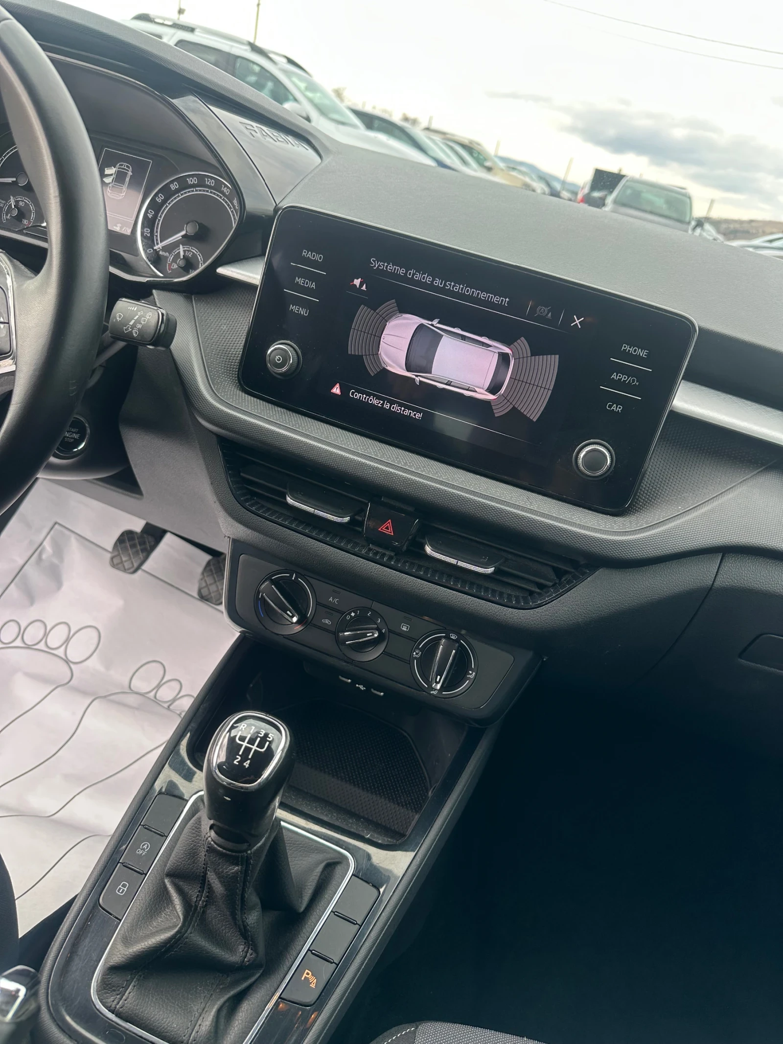 Skoda Fabia 2021/12M 1.0i 82HP EVRO6* 61000km* FULL LED MATRIX, снимка 10 - Автомобили и джипове - 54618995