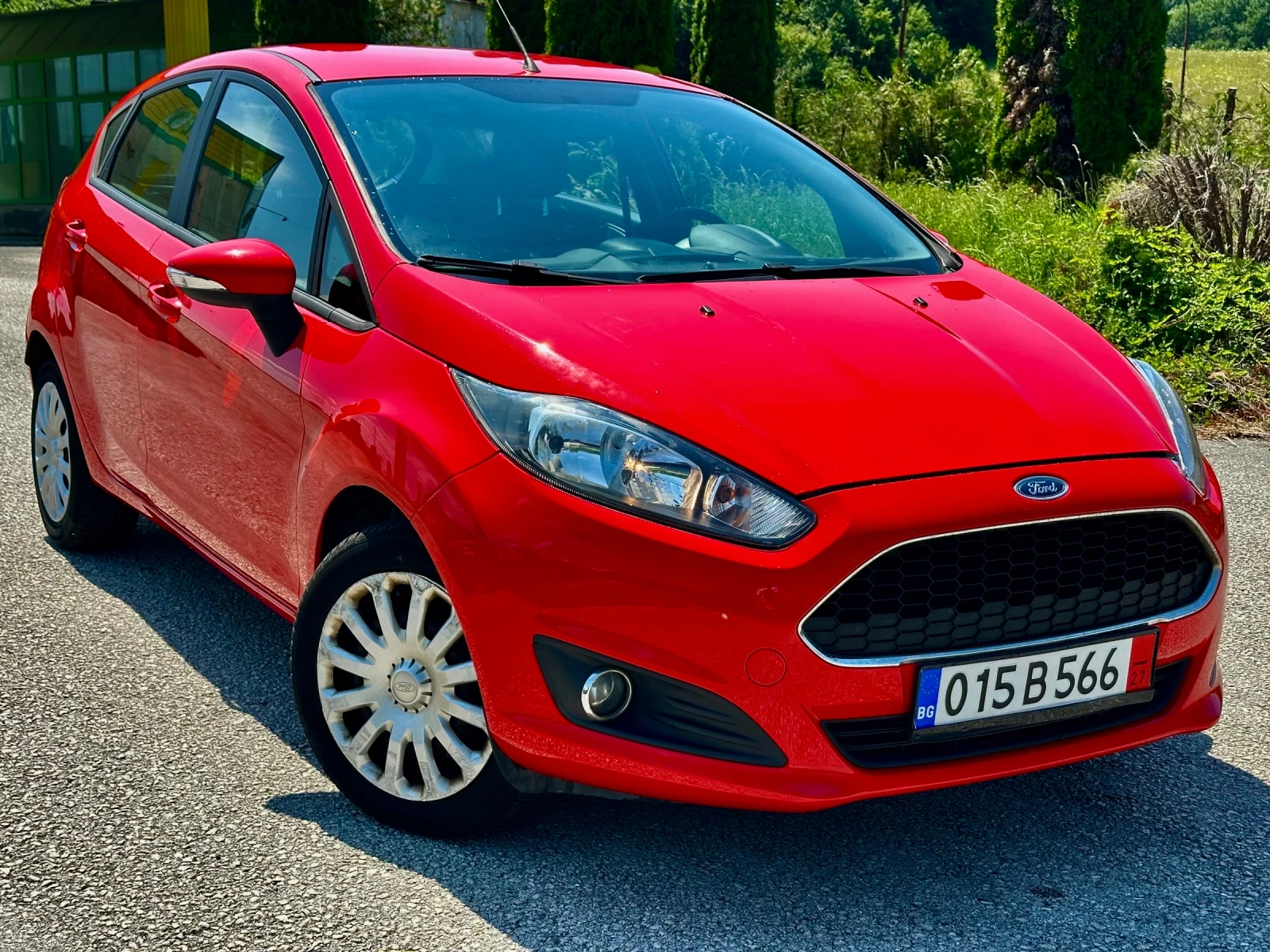 Ford Fiesta 1.4i  2017г ФАБРИЧНА ГАЗ