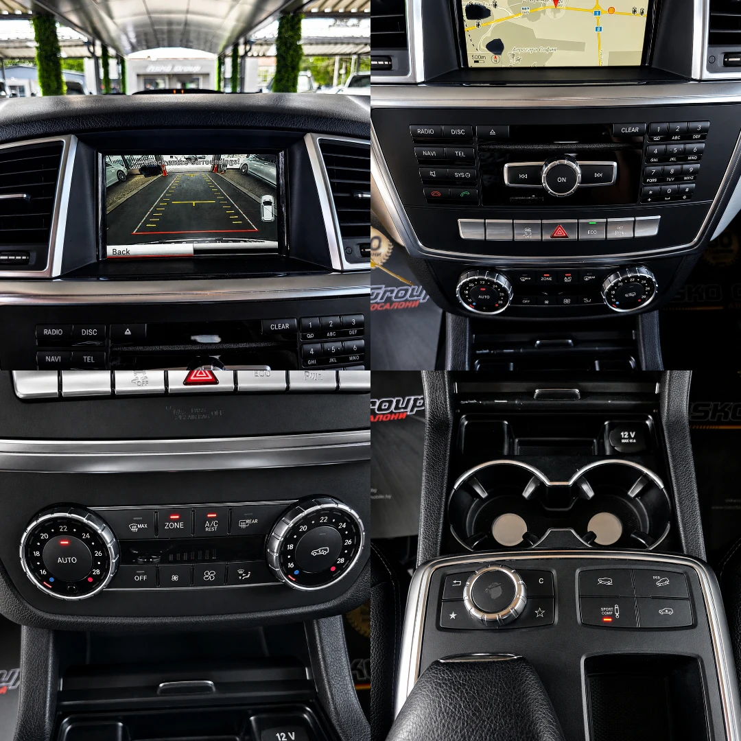 Mercedes-Benz ML 350 AMG LINE/FULL LED/GERMANY/КАМЕРА/ЕЛ.БАГАЖНИК/LIZ, снимка 14 - Автомобили и джипове - 55835103