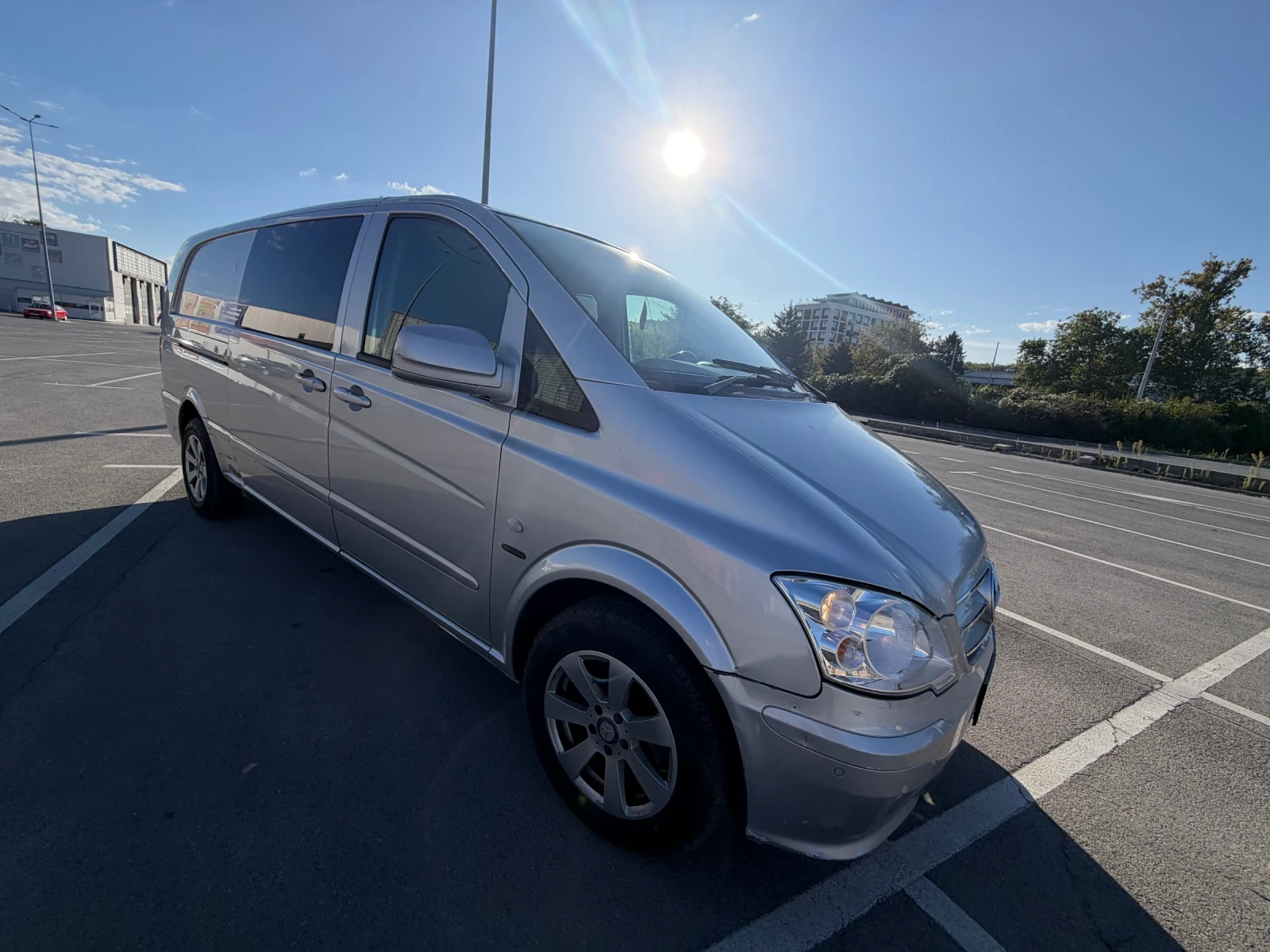 Mercedes-Benz Viano 3.0D* FACE* АВТОМАТИК, снимка 4 - Бусове и автобуси - 56171587