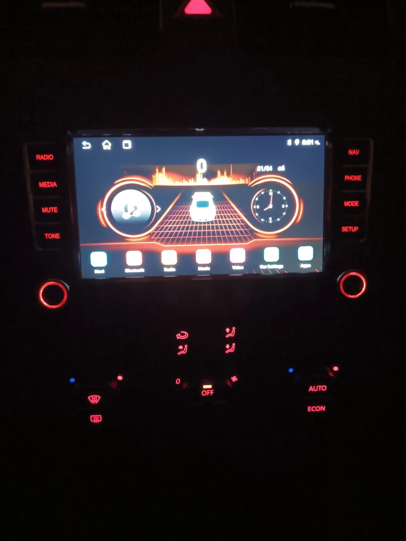 VW Golf 5-1.4-РЕГИСТРИРАН-МАЛКИЯ ДАНЪК-АНДРОИД-NAVI-TV-DVD, снимка 16 - Автомобили и джипове - 52251298