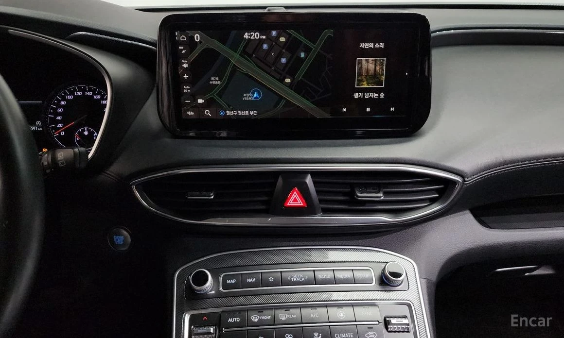 Hyundai Santa fe 2.2D Premium* 4x4* ПОДГРЕВ* ОБДУХВАНЕ* КАМЕРА* , снимка 11 - Автомобили и джипове - 54085328