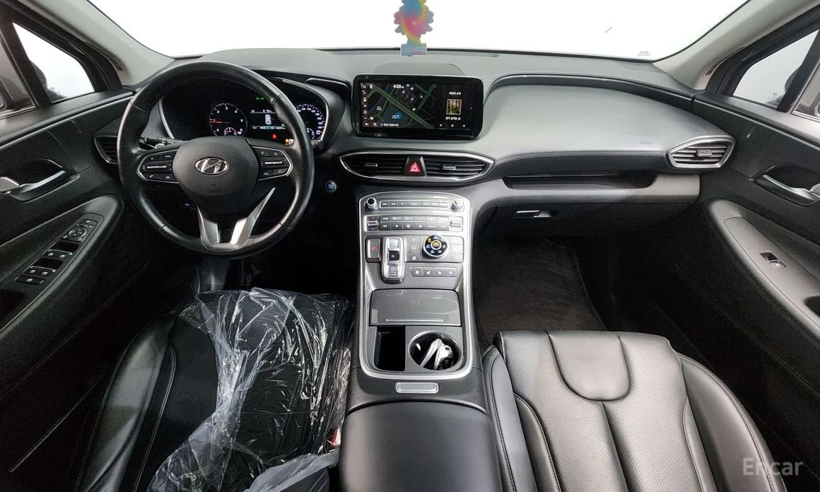 Hyundai Santa fe 2.2D Premium* 4x4* ПОДГРЕВ* ОБДУХВАНЕ* КАМЕРА* , снимка 8 - Автомобили и джипове - 54085328