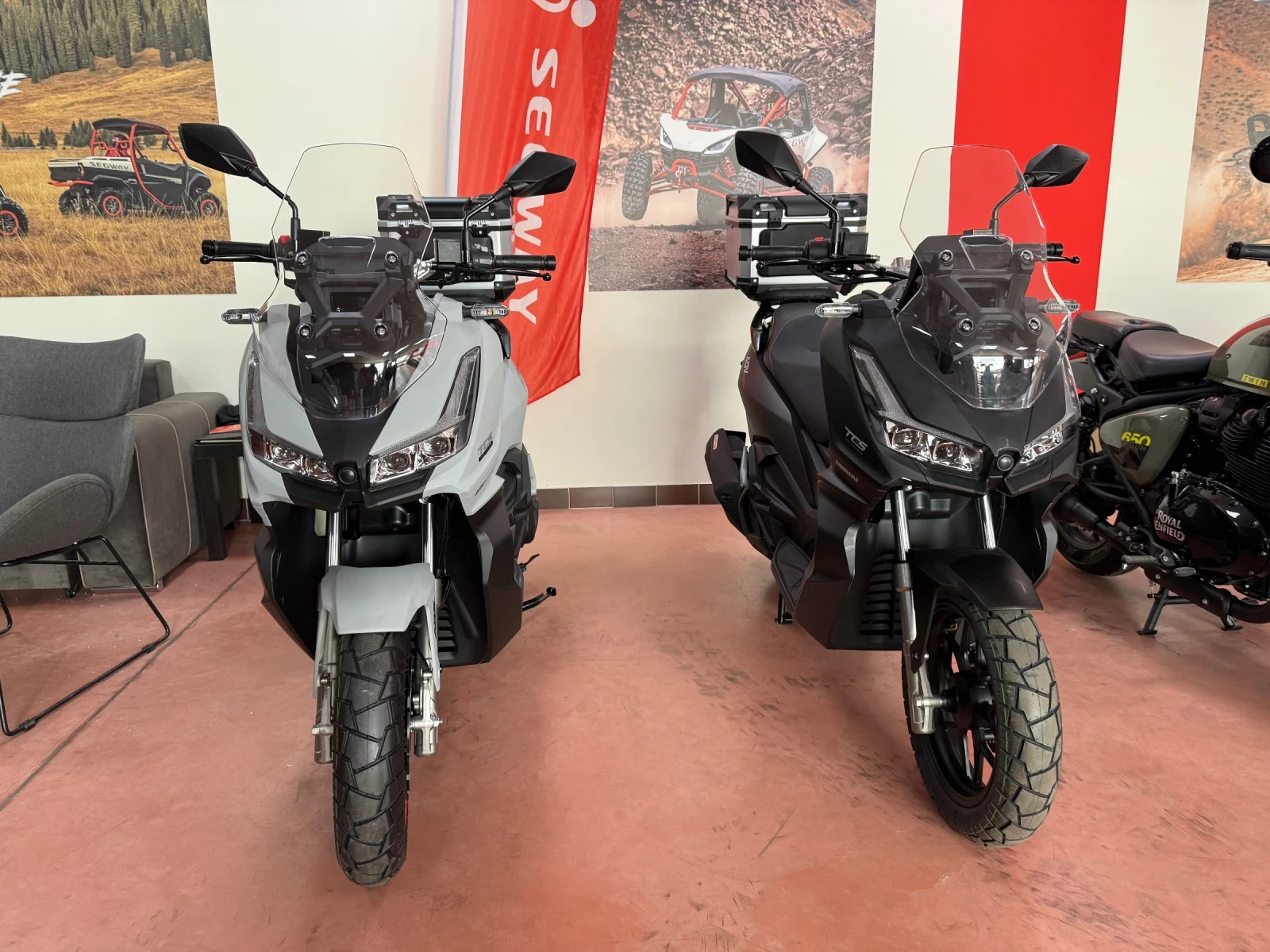 Yamaha X-max Linhai ADV Buck 125 - изображение 10