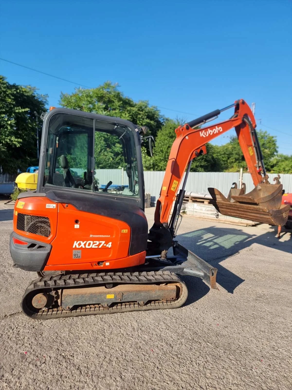 Багер Kubota KX027-4, снимка 2 - Индустриална техника - 55051488