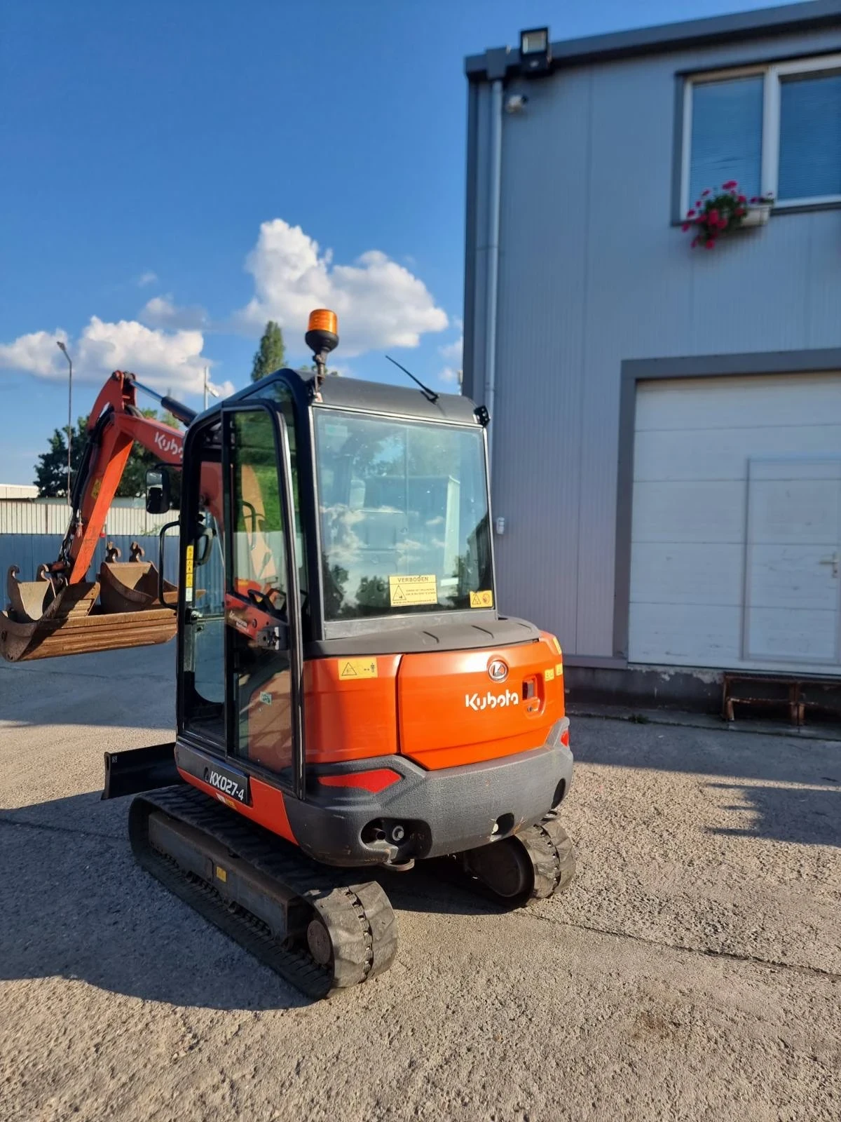 Багер Kubota KX027-4, снимка 4 - Индустриална техника - 55051488