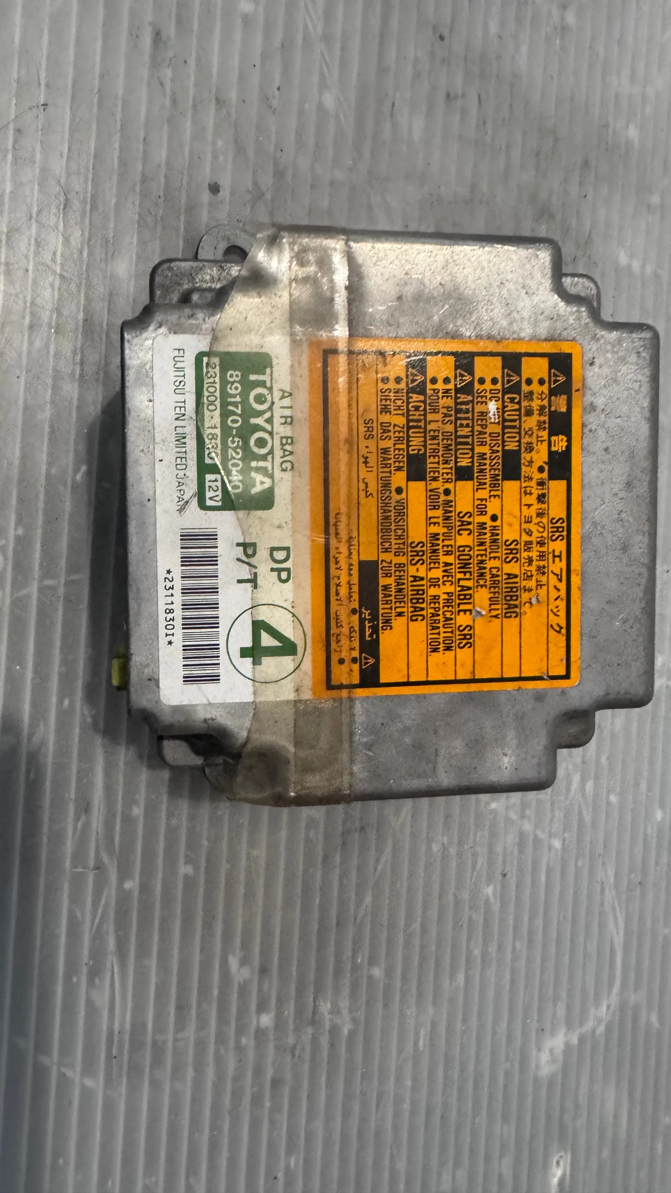 Airbag  /  /  a Toyota Yaris - 89170-52040 / 231000-1830 | Mobile.bg   1