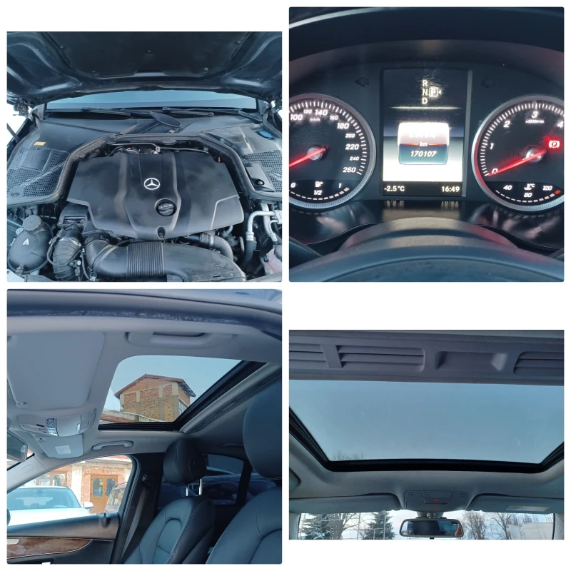 Mercedes-Benz C 220 2.2-170ps.CAMERA!NAVI! PODGREV!KOJA!F-1VOLANA!LED, снимка 14 - Автомобили и джипове - 49227157