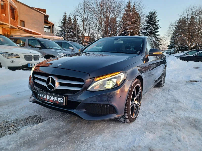 Mercedes-Benz C 220 2.2-170ps.CAMERA!NAVI! PODGREV!KOJA!F-1VOLANA!LED, снимка 1 - Автомобили и джипове - 49227157