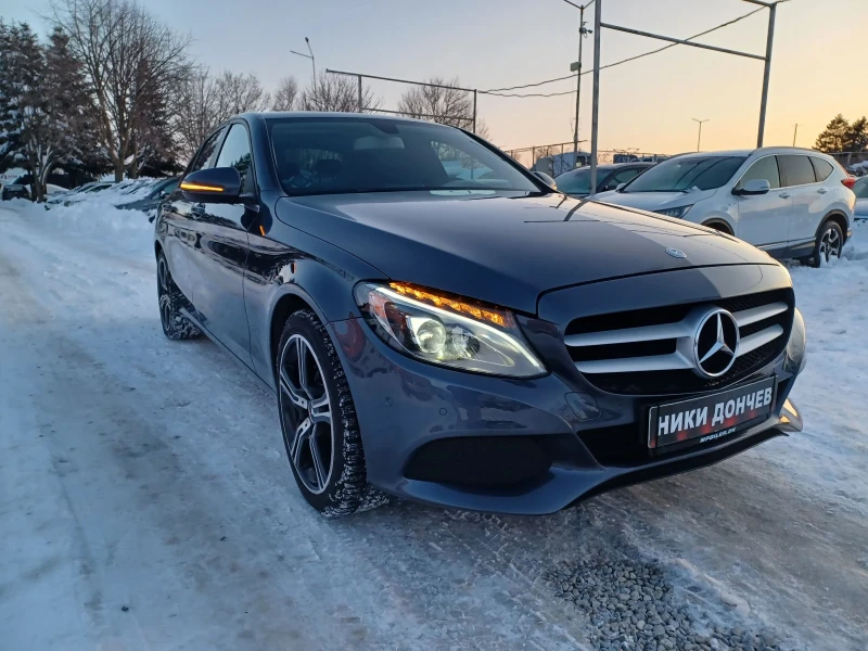 Mercedes-Benz C 220 2.2-170ps.CAMERA!NAVI! PODGREV!KOJA!F-1VOLANA!LED, снимка 3 - Автомобили и джипове - 49227157