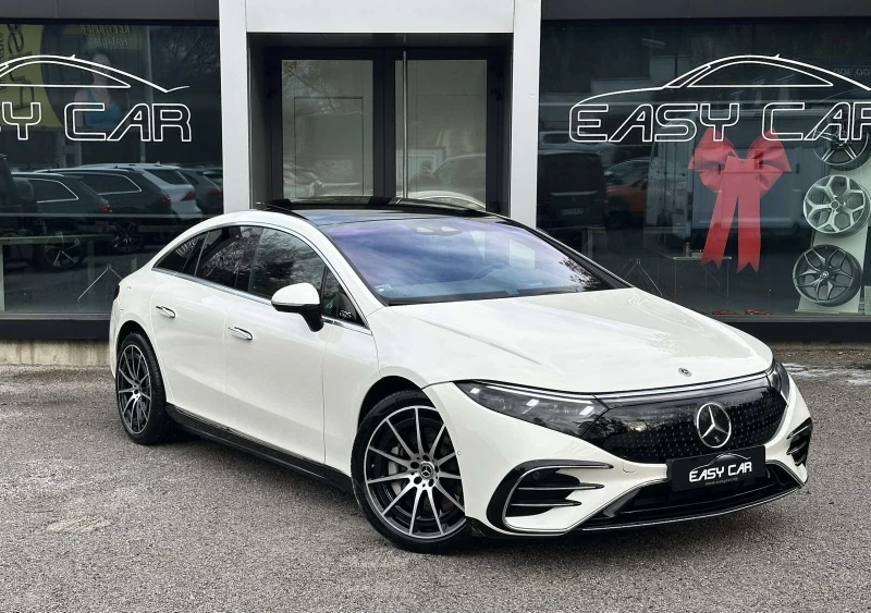 Mercedes-Benz EQS 450 + AMG LINE /TV/PANO/FULL/, снимка 2 - Автомобили и джипове - 52884433