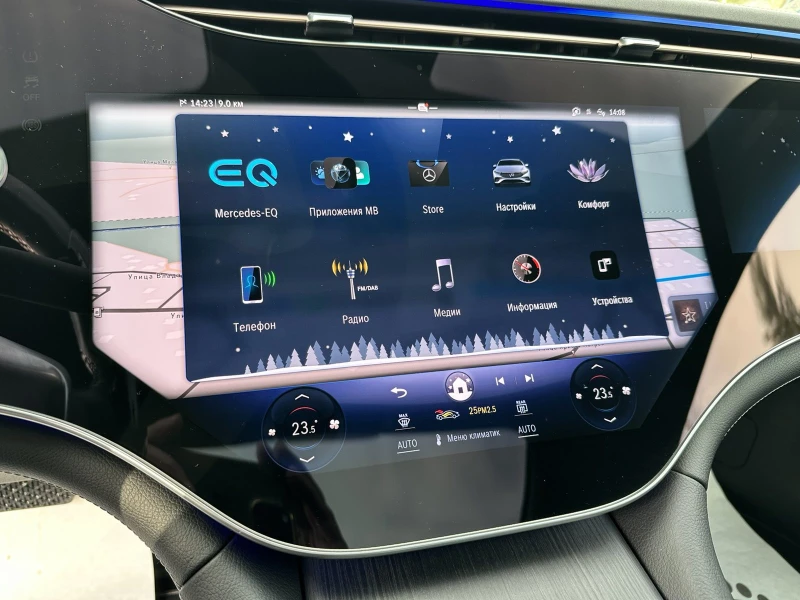 Mercedes-Benz EQS 450 + AMG LINE /TV/PANO/FULL/, снимка 8 - Автомобили и джипове - 52884433
