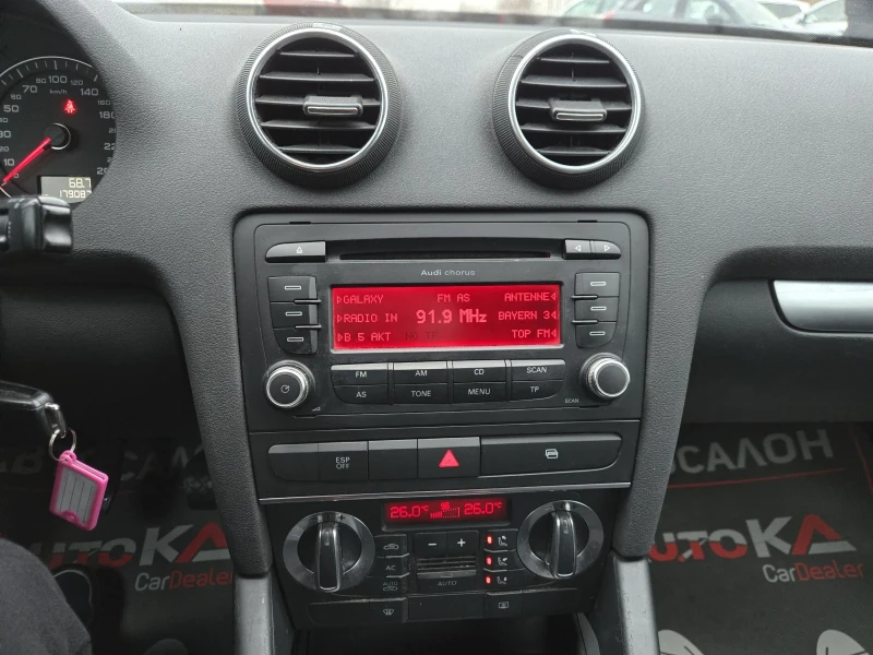 Audi A3 1.9TDI-105кс= FACELIFT= КЛИМАТРОНИК, снимка 16 - Автомобили и джипове - 53204657
