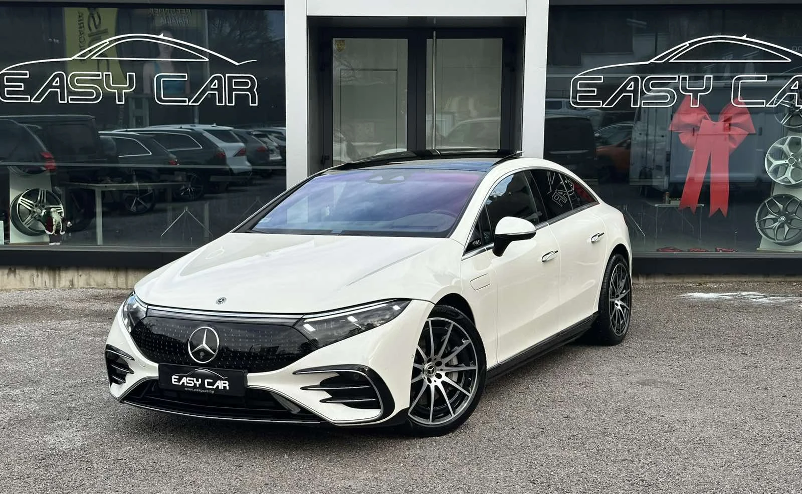 Mercedes-Benz EQS 450 + AMG LINE /TV/PANO/FULL/, снимка 1