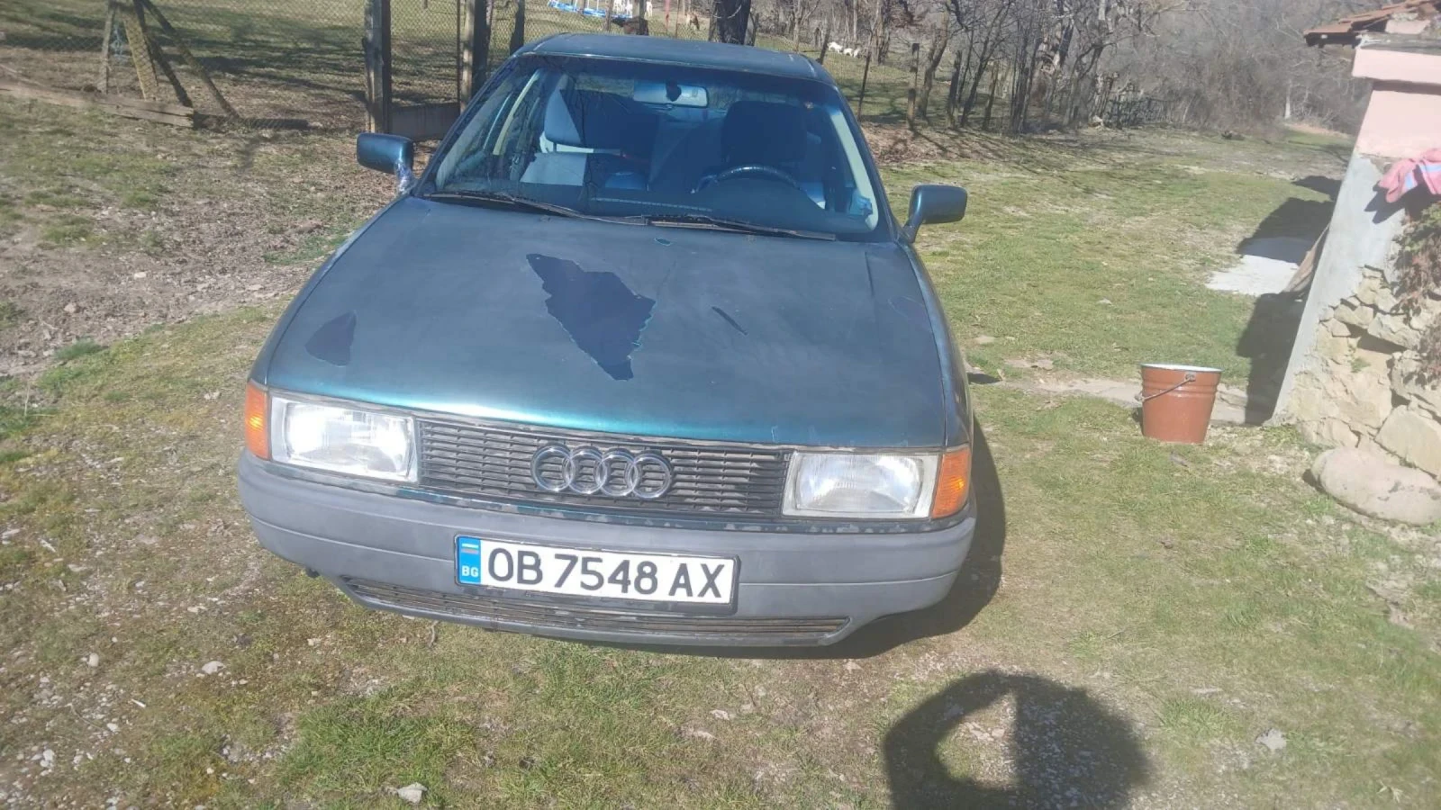 Audi 80 B3 1.8 бензин/газ моноижекцион, снимка 3 - Автомобили и джипове - 54069456