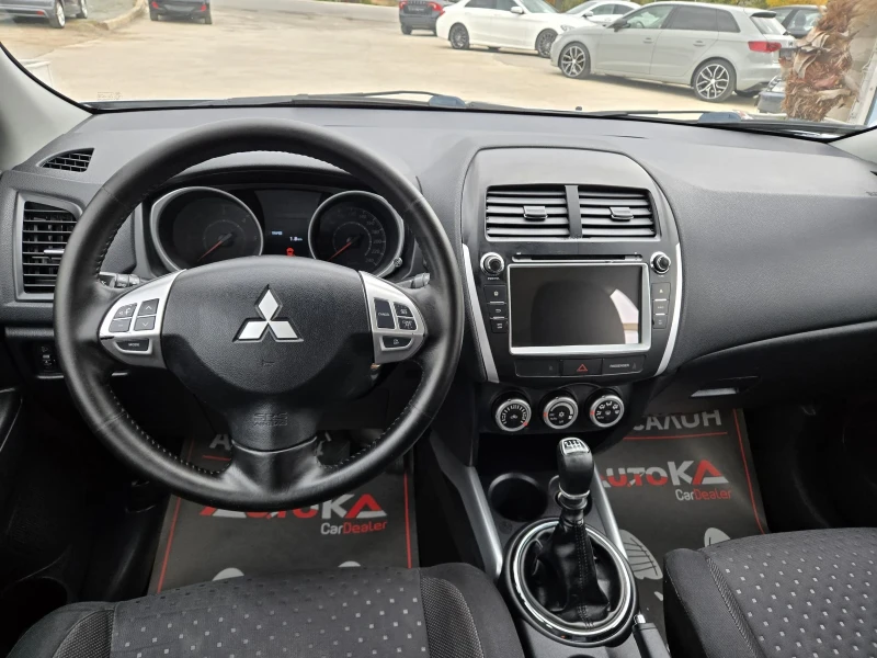 Mitsubishi ASX 1.8DI-D-150кс= 4Х4= 6СК= НАВИ= АВТОПИЛОТ= ПАРКТРОН, снимка 11 - Автомобили и джипове - 52041684