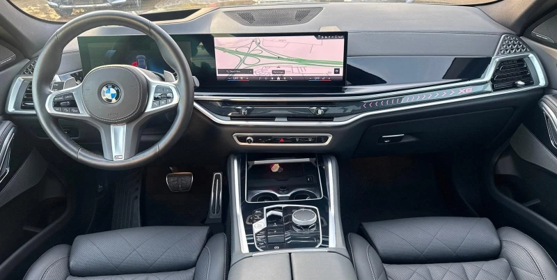 BMW X6 30d/xDrive/M-SPORT/HEAD UP/PANO/H&K/CAMERA/, снимка 10 - Автомобили и джипове - 53521642
