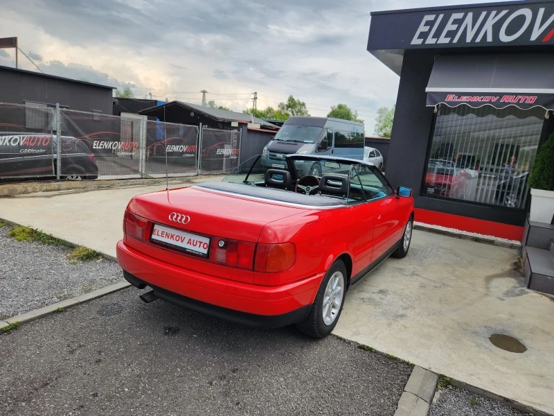 Audi Cabriolet  УНИКАТ 2.3 i-133к.с АВТОМАТИК-КЛИМАТИК-ШВЕЙЦАРИЯ, снимка 8 - Автомобили и джипове - 41210909