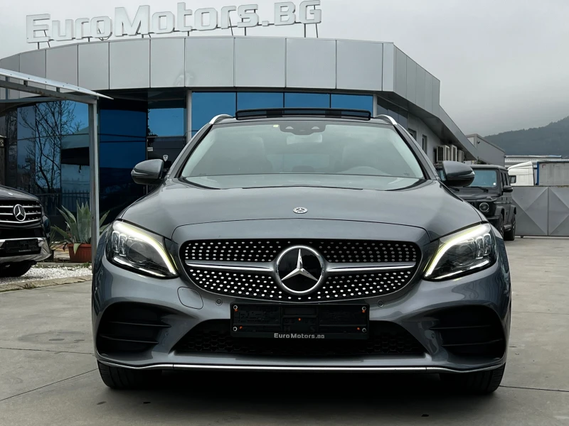 Mercedes-Benz C 220 9G, 4-MAT, AMG LINE, MULTIBEAM, PANORAMA, DISTR, C, снимка 2 - Автомобили и джипове - 48247415