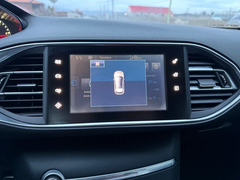 Peugeot 308 1.6 HDI 120кс FULL LED , снимка 13 - Автомобили и джипове - 52595248